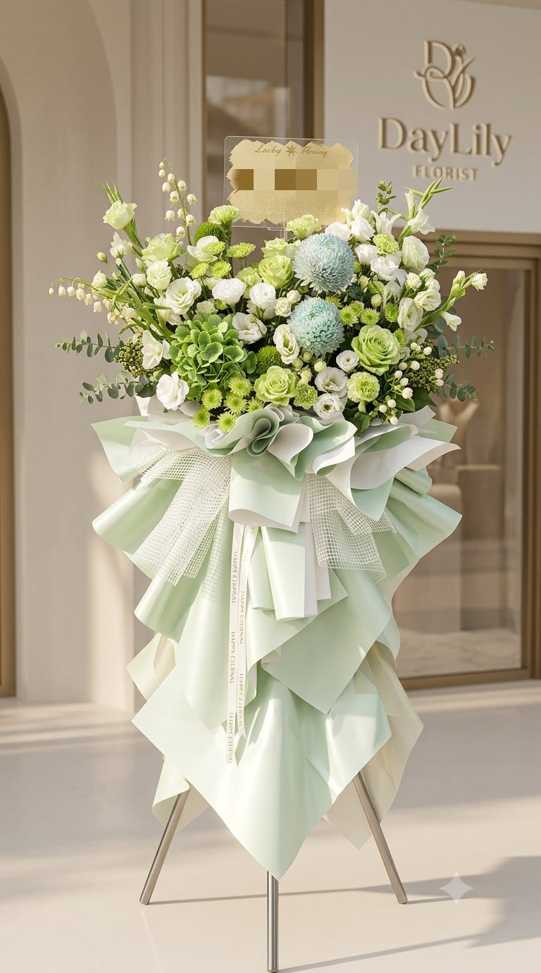 Grand Opening Flower Stand